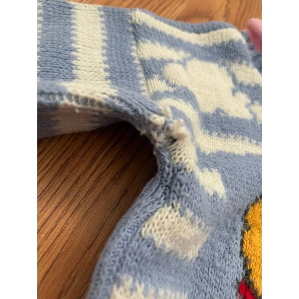 Vintage Winnie the Pooh toddler baby girl sweater